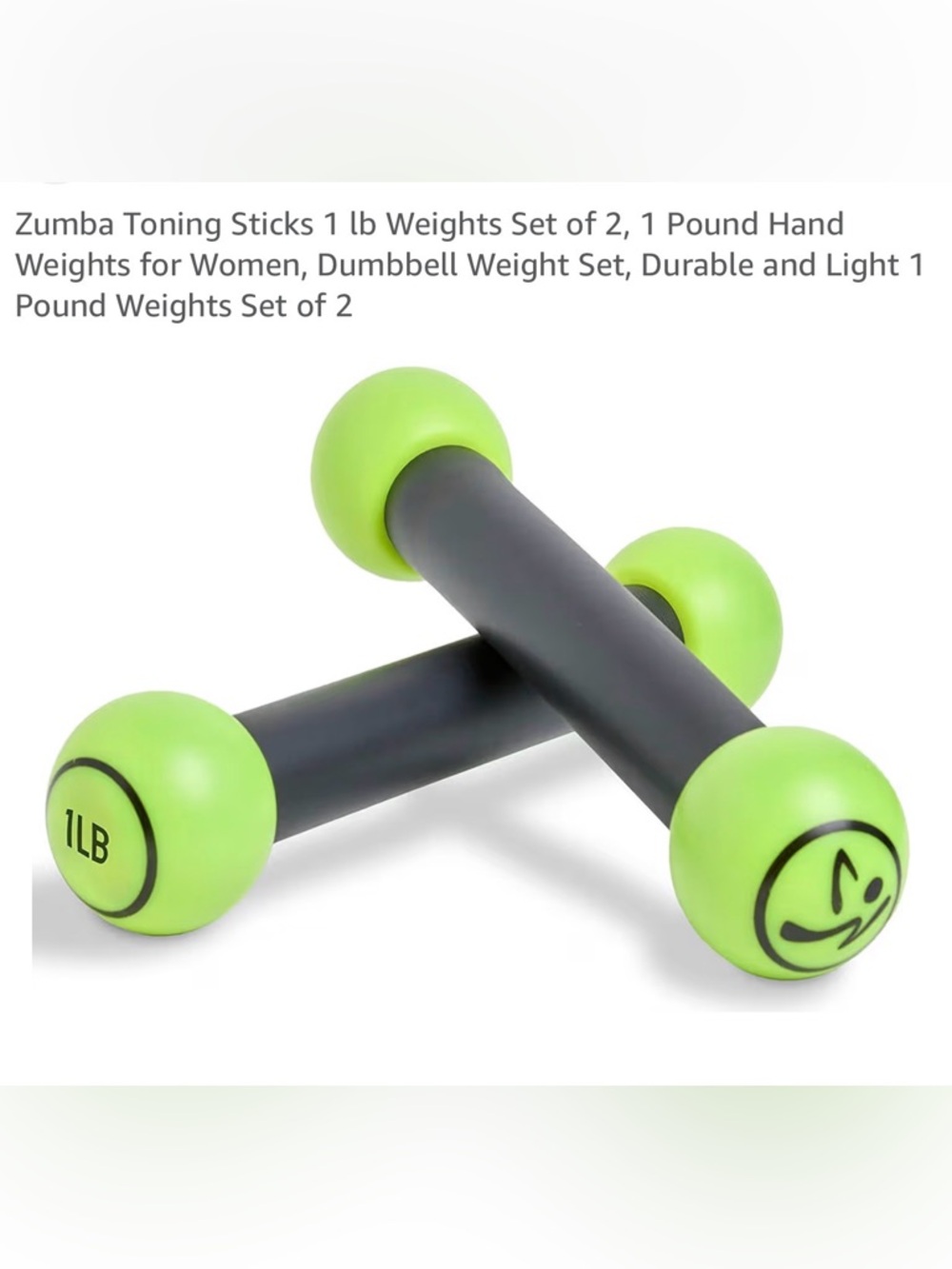 Zumba 1 pound Shakers